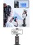 Profesyonel 360 Derece Yüz Takipli Gimbal Telefon Sabitleyici Tripod Fotoğraf/video/selfie/reels 2