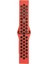 Watch 20MM Spor Delikli Kordon - Kırmızı-Siyah 2