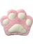 Kedi Pati Peluş Yastık Pembe 1
