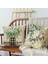 Bahar Yastığı Kapağı 18X18 Set 8 Okaliptüs Yaprağı Çiftlik Evi Yastık Bahar Süslemeleri Kanepe Yastık Kılıfı (Yurt Dışından) 2