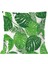 4pcs Bitki Yastık Kapağı Tropik Ağacı Yeşil Yastık Kapağı Palmiye Yaprağı Dekoratif Yastıklar Çiçek Yastık Kapağı 45X45CM (Yurt Dışından) 3
