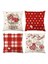 Sevgililer Günü Yastık Kapakları Sevgililer Dekor Polka Dotlar Kırmızı Kalpler Çizgili Aşk Dekoratif Yastık Evleri Için Ev Dekoru (Yurt Dışından) 1