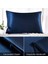 Her Iki Taraf Da Saç ve Cilt Için Doğal Saf Dut Ipek Yastık Kılıfı 600 Iplik Sayısı 50X75CM-NAVY Mavi (Yurt Dışından) 4
