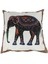 4x Hint Örgü Fil Pamuk Keten Atma Yastığı Kılıf Yastık Kapak Dekoru (Yurt Dışından) 3