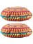 2x Indian Mandala Zemin Yastıkları Yuvarlak Bohem Yastık Yastıkları Yastıklar Kapak Kılıfı 13 (Yurt Dışından) 1