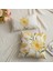 Yaz Yastığı Kapakları 18X18 Set 4 Çiftlik Evi Atma Yastıkları Yaz Süslemeleri Daisy Yastık Kılıfı Kanepe Dekoru (Yurt Dışından) 4