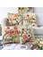 Bahar Yastığı Kapakları 18X18 Set 4 Yay Dekorasyonu Yastık Kılıfı Çiftlik Evi Yastık Atma Yastığı Kapakları Ev Kanepe Dekor (Yurt Dışından) 2