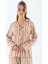 Viscose Çizgili Gömlek Pantolon Pijama Takımı 3