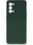 Oppo Reno 5 Pro Kılıf Nano Içi Kadife Silikon - Koyu Yeşil 1