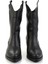 Mat Siyah Kadın Çizme K03021090309 4