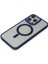 iPhone 14 Pro Kılıf Room Magneticsafe Silikon - Lacivert 4