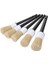 Araba Dış Iç Detay Fırçası 5pcs Araba Temizleme Için Saç Kıl Fırçaları Otomatik Detay Araçları Gösterge Paneli Temizleme Fırçası (Yurt Dışından) 3