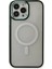 iPhone 14 Pro Kılıf Room Magneticsafe Silikon - Köknar Yeşili 2