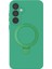 Samsung Galaxy A35 5g Regal Magsafe Standlı Kapak - Yeşil 3