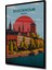 Çerçeve Görünümlü Stockholm Manzarası Dekoratif Ahşap Mdf Ev Duvar Tablo Dikdörtgen Ev Duvar Tablo 2