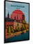 Çerçeve Görünümlü Stockholm Manzarası Dekoratif Ahşap Mdf Ev Duvar Tablo Dikdörtgen Ev Duvar Tablo 3