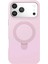 Apple iPhone 17 Pro Regal Magsafe Standlı Kapak - Açık Pembe 2