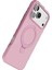 Apple iPhone 17 Pro Regal Magsafe Standlı Kapak - Açık Pembe 4