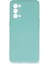 Oppo Reno 5 Pro Kılıf Nano Içi Kadife Silikon - Turkuaz 1