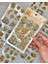 Vintage Ayçiçeği 6 Yaprak Sticker Set/etiket/çıkartma/bullet Journal 1