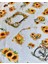 Vintage Ayçiçeği 6 Yaprak Sticker Set/etiket/çıkartma/bullet Journal 2
