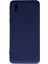 Samsung Galaxy A01 Core Kılıf Nano Içi Kadife Silikon - Lacivert 1