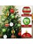 24 Pcs Noel Ağacı Top Süsleri 2.4 Inç Plastik Plastik Asma Süslemeleri Noel Dekoru (Yurt Dışından) 4