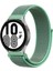 Samsung Galaxy Watch 4 Hasırlı Cırtcırtlı Kordon - Turkuaz 1