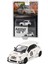 1:64 Mini Gt Lb-Works x Abas Works Abarth 595 Gara White Diecast Model Araba 1