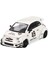 1:64 Mini Gt Lb-Works x Abas Works Abarth 595 Gara White Diecast Model Araba 2