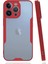 iPhone 14 Pro Kılıf Platin Silikon - Kırmızı 1