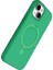 Apple iPhone 15 Plus Regal Magsafe Standlı Kapak - Yeşil 3