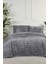 Polen Battaniye Seti Çift Kişilik Wellsoft 3 Parça (230X250 Cm) Antrasit 1