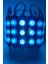 12 Volt 3’lü Lensli 3 Watt 3030 Reklamcı Modül LED Turkuaz (10 Adet) 4