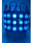 12 Volt 3’lü Lensli 3 Watt 3030 Reklamcı Modül LED Turkuaz (10 Adet) 5