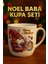 Hediyelik Seramik Yeni Yıl Temalı 3’lü Kupa ve Tabak Hediye Seti Çam Ağacı Noel Baba Yılbaşı Konseptli Kupa Mug Bardak Seti (Noel Baba Kardan Adam Mug) 1