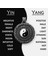 Paslanmaz Çelik Denge Tai Chi Ying Yang Kolye 6