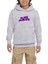 Black Sabbath Purple Yazı Gri Çocuk Kapşonlu Sweatshirt 1