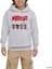 No Doubt Cartoon Gri Çocuk Kapşonlu Sweatshirt 1