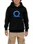 God Of War Ragnarok Blue Logo Siyah Çocuk Kapşonlu Sweatshirt 1