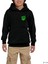 Green Day Green Hearth Siyah Çocuk Kapşonlu Sweatshirt 1