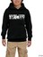 Escape F. Tarkov Logo Siyah Çocuk Kapşonlu Sweatshirt 1