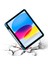 Ipad 11.nesil 11 Inç 2025 A16 Uyumlu Üçgen Katlanabilir Kalemlikli Yatay Dikey Standlı Akıllı Kılıf 5