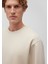 Bisiklet Yaka Bej Basic Sweatshirt 0S10276-70322 12