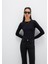Uzun Kollu Siyah Basic Tişört 1612817-900 15