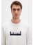 Mavi Logo Baskılı Ekru Sweatshirt 0S10203-70057 10
