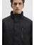 Loose Fit Dik Yaka Fermuarlı Mont Erkek Mont 0110540 3