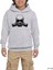 Subaru Mask Gri Çocuk Kapşonlu Sweatshirt 1