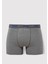 3lü Gri Basic Boxer 0911407-23854 12