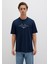 İstanbul Baskılı Lacivert Tişört 0611881-70490 9